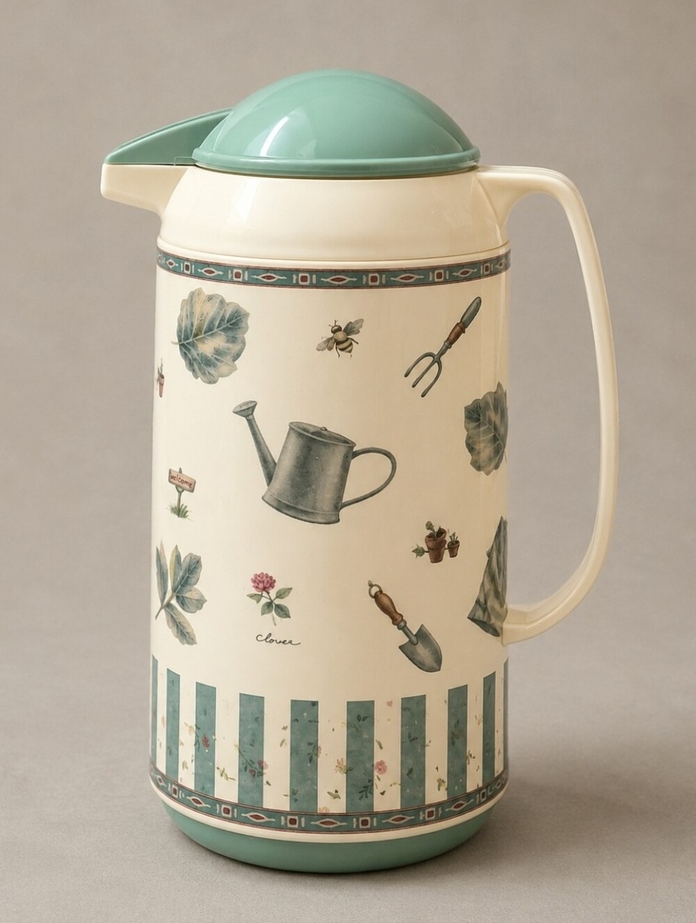 Pfaltzgraff Naturewood OGGI Thermal Carafe Coffee Tea Server Vintage